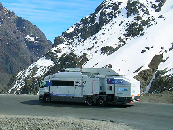 HCV inspección por rayos X